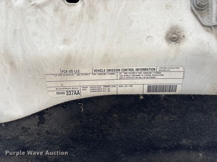 image for item FC5796 2018 RAM 1500 Ext. Cab pickup truck
