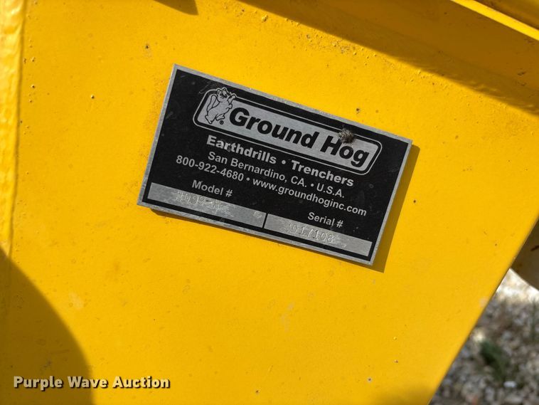 image for item FC5840 Ground Hog HD99-H post hole auger