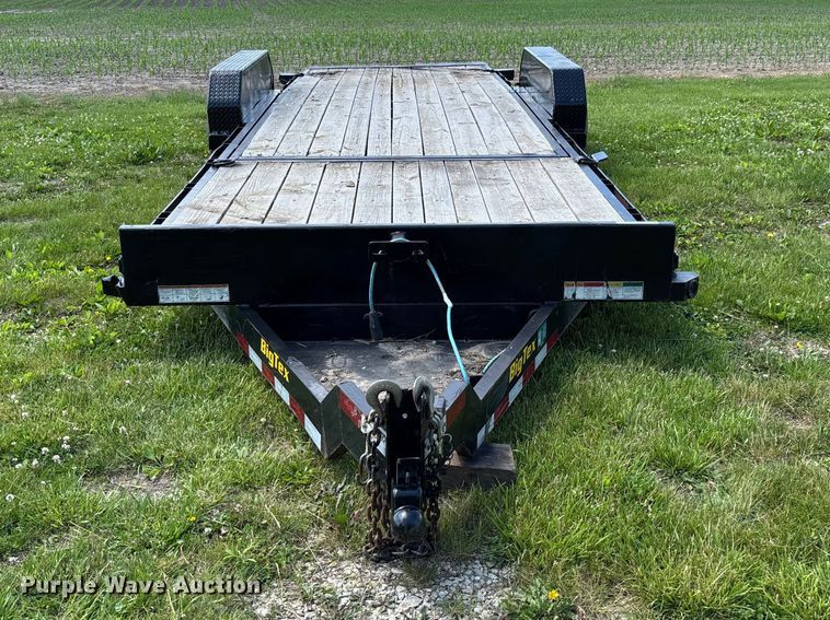 image for item FC5853 2022 Big Tex 14TL-22BK tilt deck utility trailer