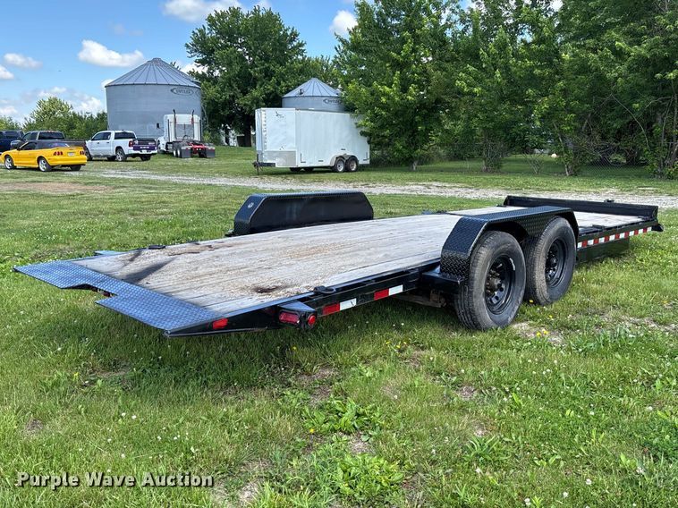 image for item FC5853 2022 Big Tex 14TL-22BK tilt deck utility trailer