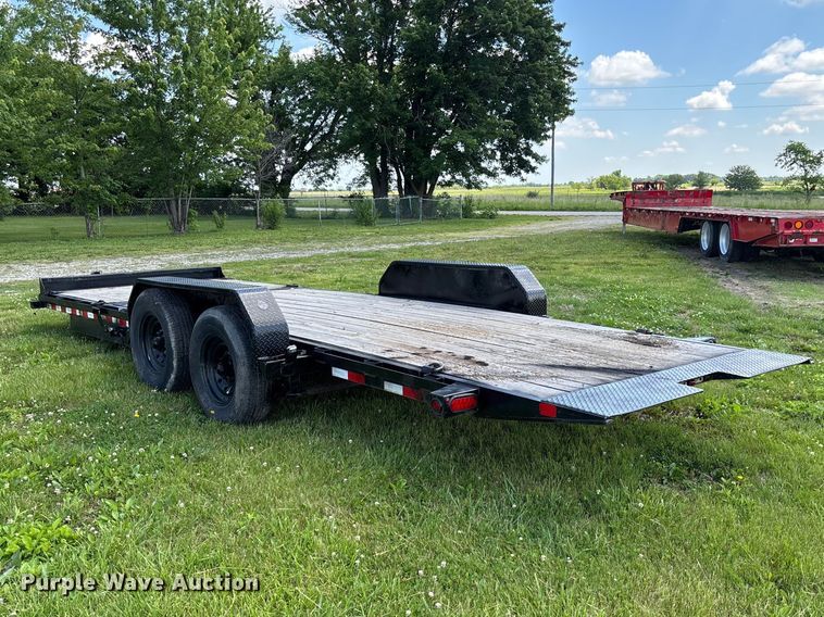 image for item FC5853 2022 Big Tex 14TL-22BK tilt deck utility trailer