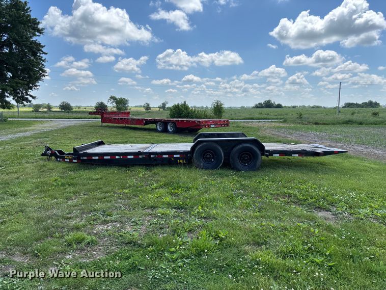 image for item FC5853 2022 Big Tex 14TL-22BK tilt deck utility trailer