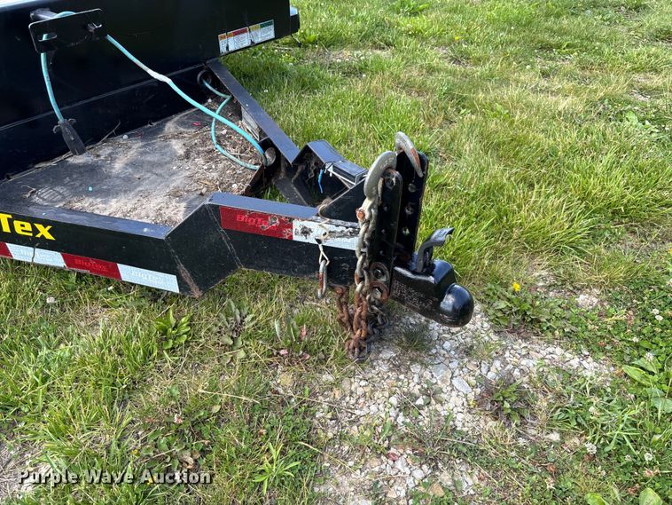 image for item FC5853 2022 Big Tex 14TL-22BK tilt deck utility trailer