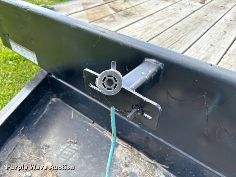 image for item FC5853 2022 Big Tex 14TL-22BK tilt deck utility trailer