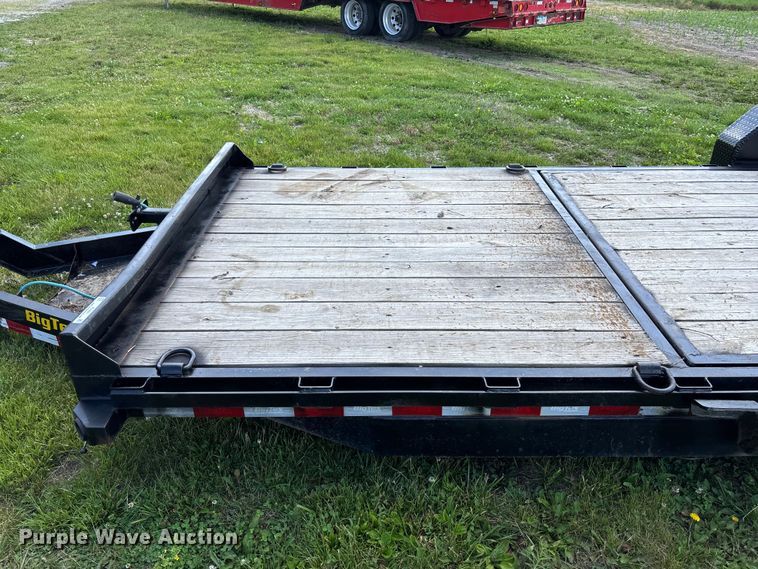 image for item FC5853 2022 Big Tex 14TL-22BK tilt deck utility trailer