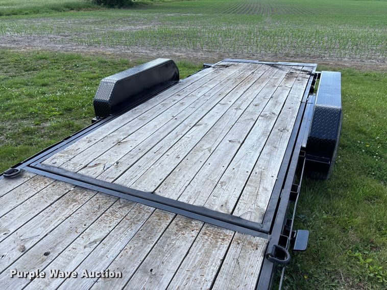 image for item FC5853 2022 Big Tex 14TL-22BK tilt deck utility trailer