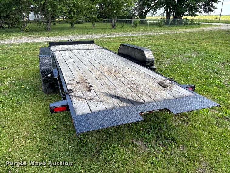 image for item FC5853 2022 Big Tex 14TL-22BK tilt deck utility trailer