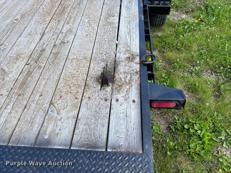 image for item FC5853 2022 Big Tex 14TL-22BK tilt deck utility trailer