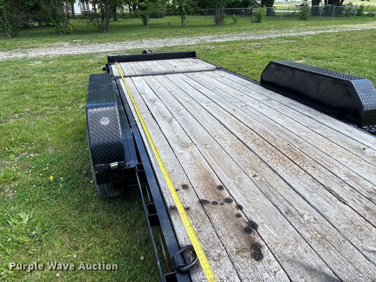image for item FC5853 2022 Big Tex 14TL-22BK tilt deck utility trailer
