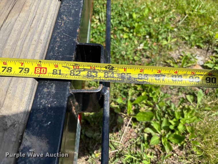 image for item FC5853 2022 Big Tex 14TL-22BK tilt deck utility trailer