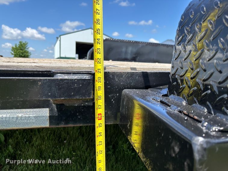 image for item FC5853 2022 Big Tex 14TL-22BK tilt deck utility trailer
