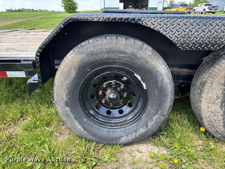 image for item FC5853 2022 Big Tex 14TL-22BK tilt deck utility trailer