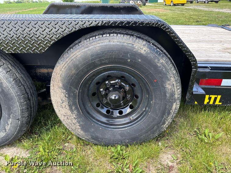 image for item FC5853 2022 Big Tex 14TL-22BK tilt deck utility trailer