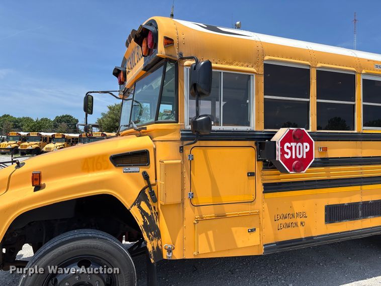 image for item FC5881 2013 Blue Bird school bus