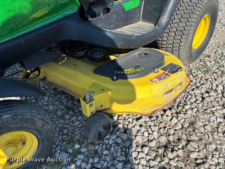 image for item FC5885 John Deere SST18 lawn mower