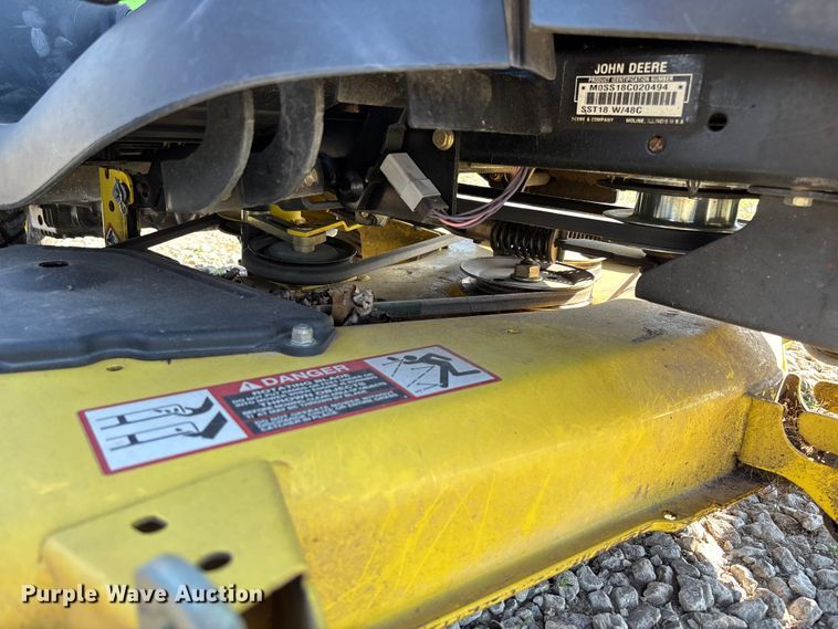 image for item FC5885 John Deere SST18 lawn mower