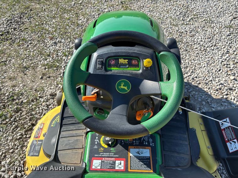 image for item FC5885 John Deere SST18 lawn mower