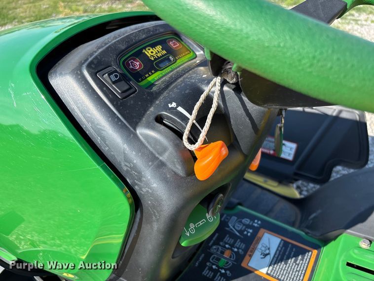 image for item FC5885 John Deere SST18 lawn mower