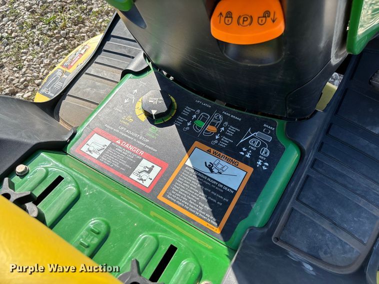 image for item FC5885 John Deere SST18 lawn mower