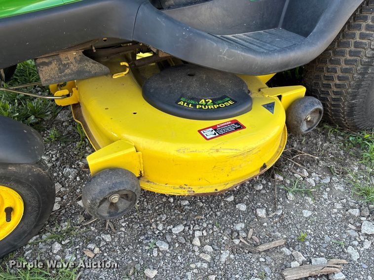 image for item FC5888 John Deere SST16 lawn mower