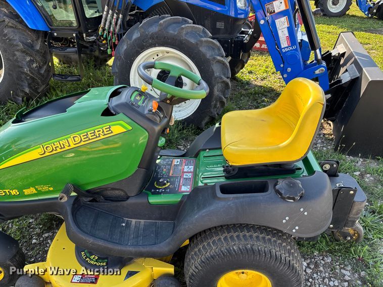image for item FC5888 John Deere SST16 lawn mower