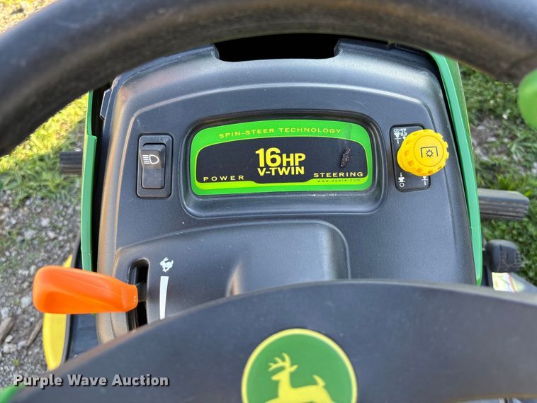 image for item FC5888 John Deere SST16 lawn mower