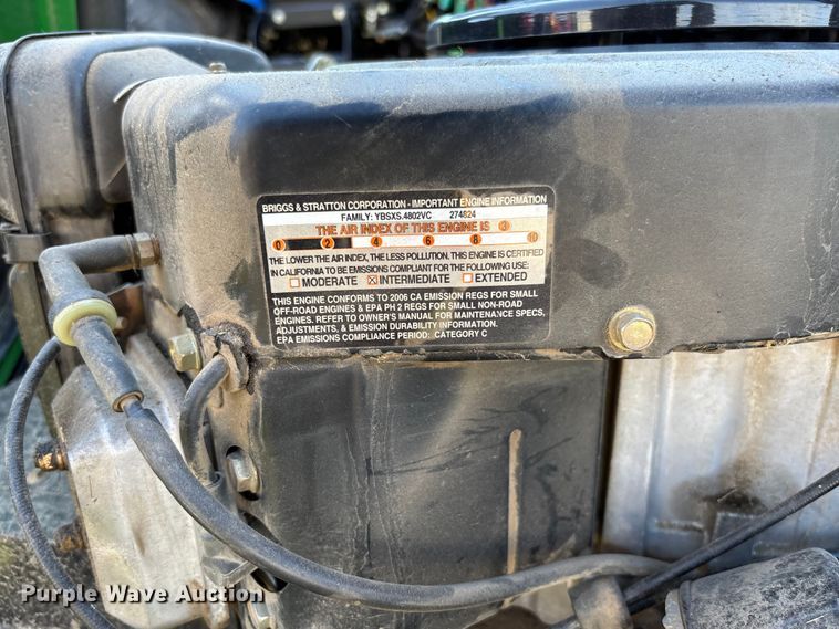 image for item FC5888 John Deere SST16 lawn mower
