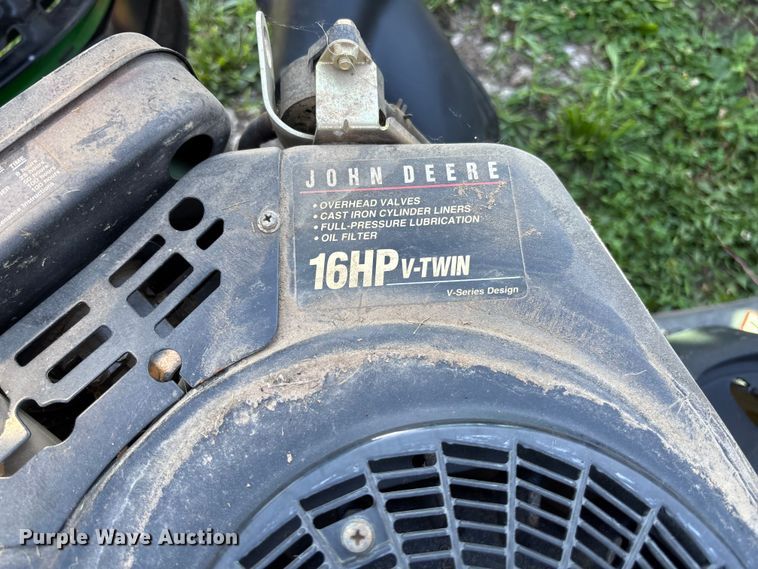image for item FC5888 John Deere SST16 lawn mower