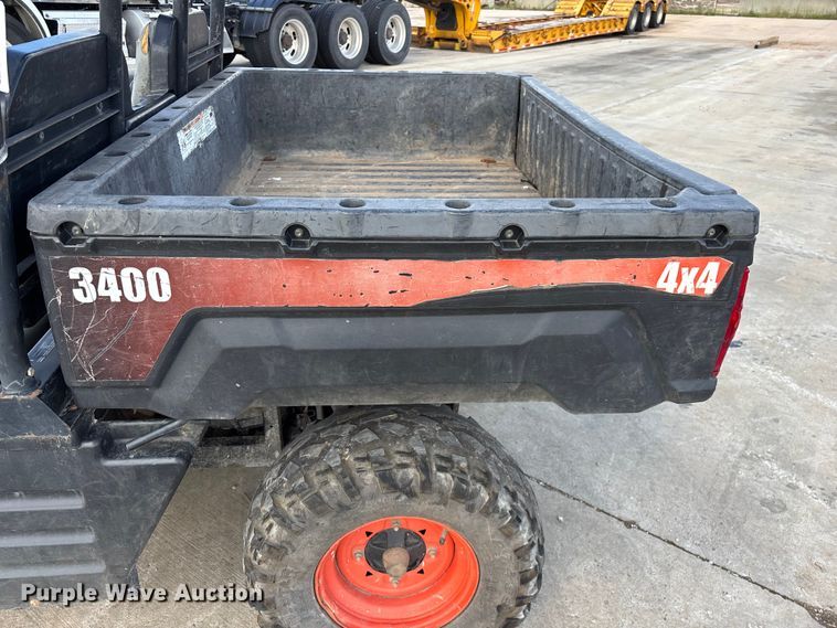 image for item FG0420 2013 Bobcat 3400 utility vehicle