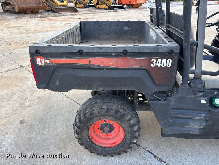 image for item FG0420 2013 Bobcat 3400 utility vehicle