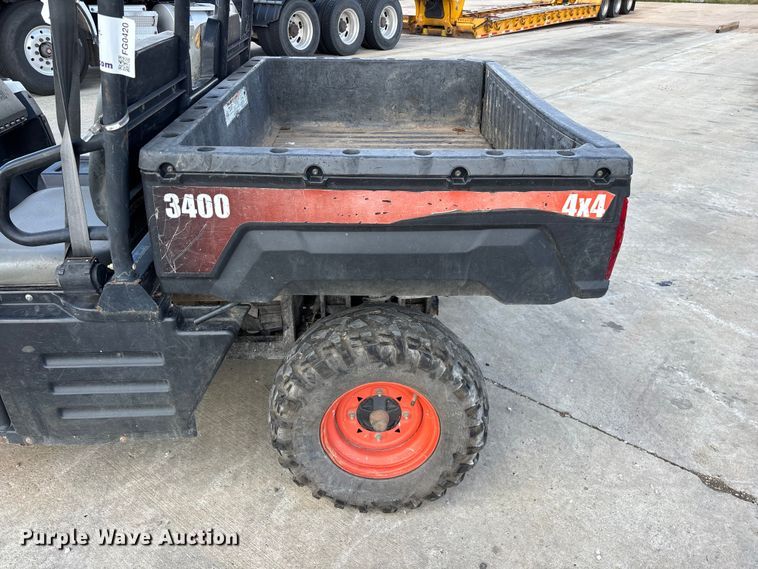 image for item FG0420 2013 Bobcat 3400 utility vehicle