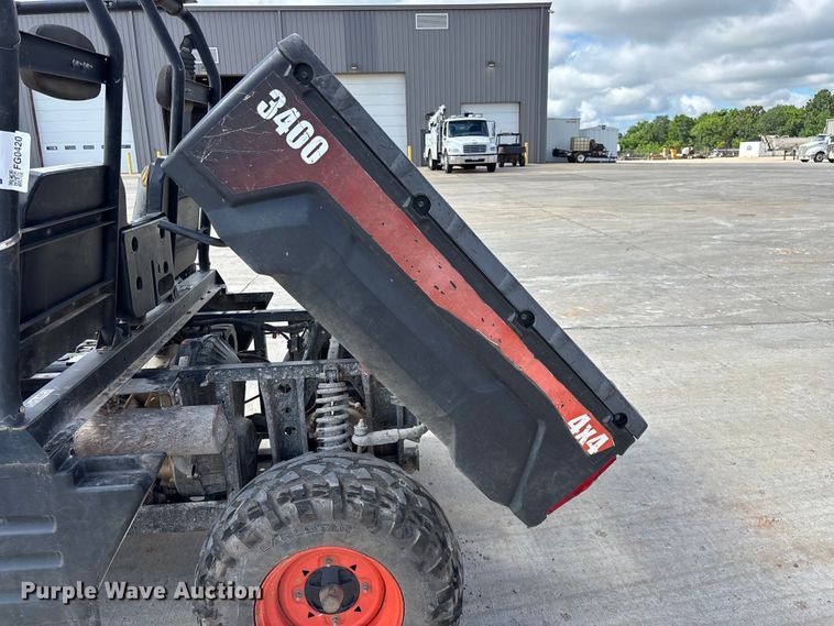 image for item FG0420 2013 Bobcat 3400 utility vehicle
