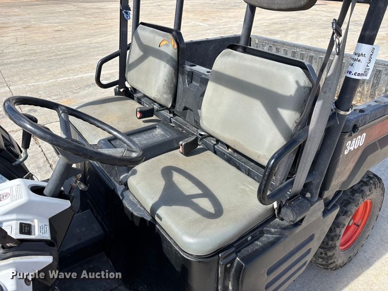 image for item FG0420 2013 Bobcat 3400 utility vehicle