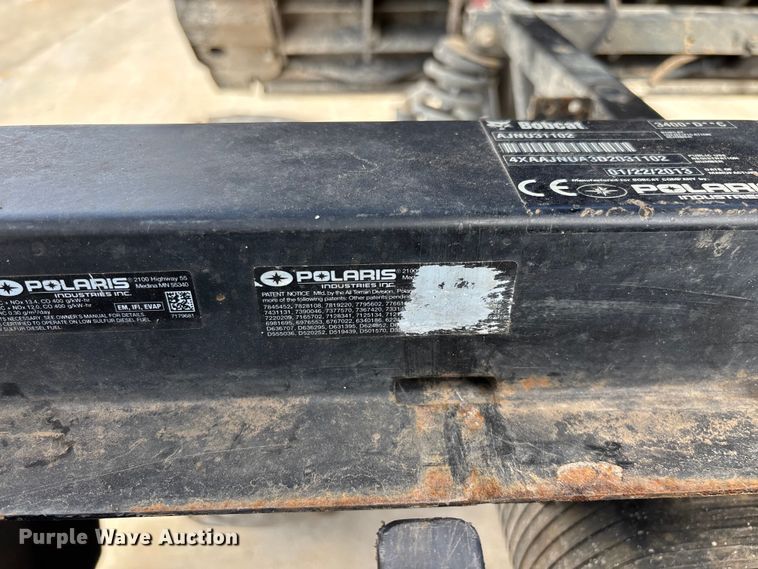 image for item FG0420 2013 Bobcat 3400 utility vehicle