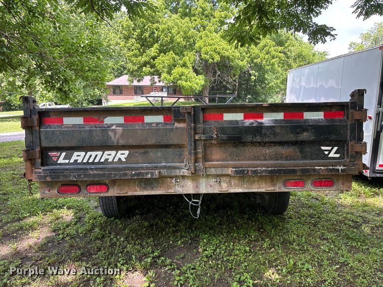 image for item FH7151 2018 Lamar dump trailer
