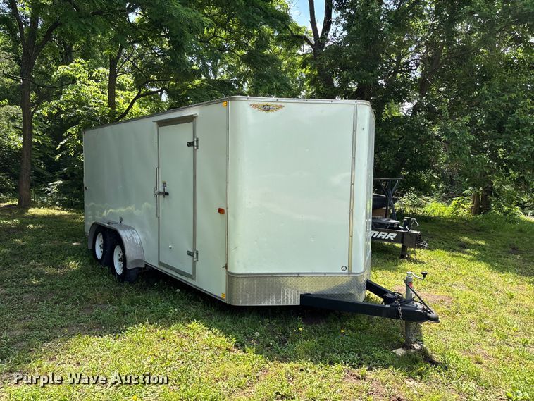 image for item FH7152 2014 H & H Trailers enclosed cargo trailer