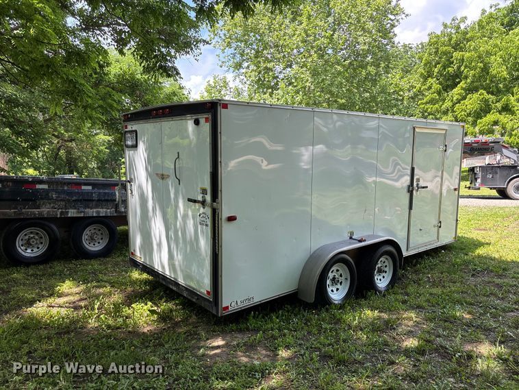 image for item FH7152 2014 H & H Trailers enclosed cargo trailer
