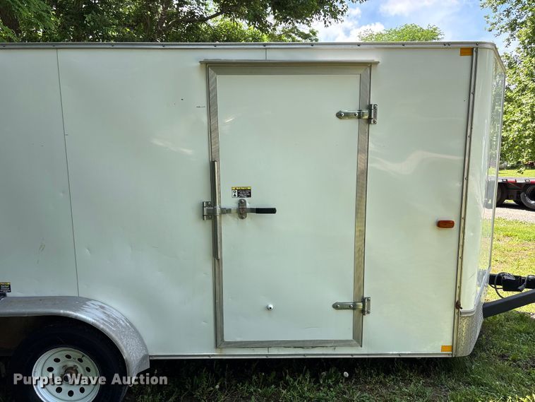 image for item FH7152 2014 H & H Trailers enclosed cargo trailer