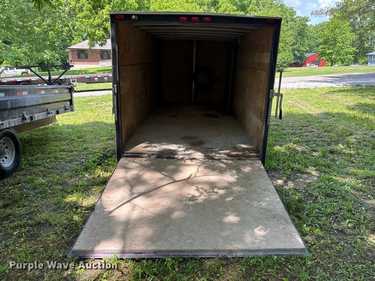 image for item FH7152 2014 H & H Trailers enclosed cargo trailer