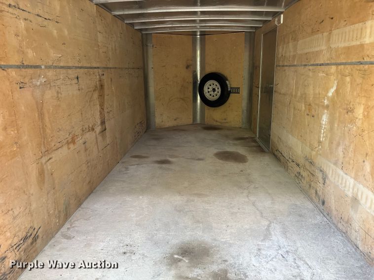 image for item FH7152 2014 H & H Trailers enclosed cargo trailer