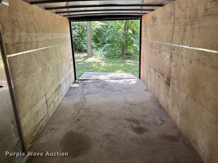 image for item FH7152 2014 H & H Trailers enclosed cargo trailer