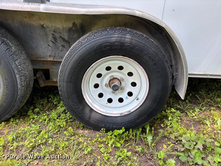 image for item FH7152 2014 H & H Trailers enclosed cargo trailer