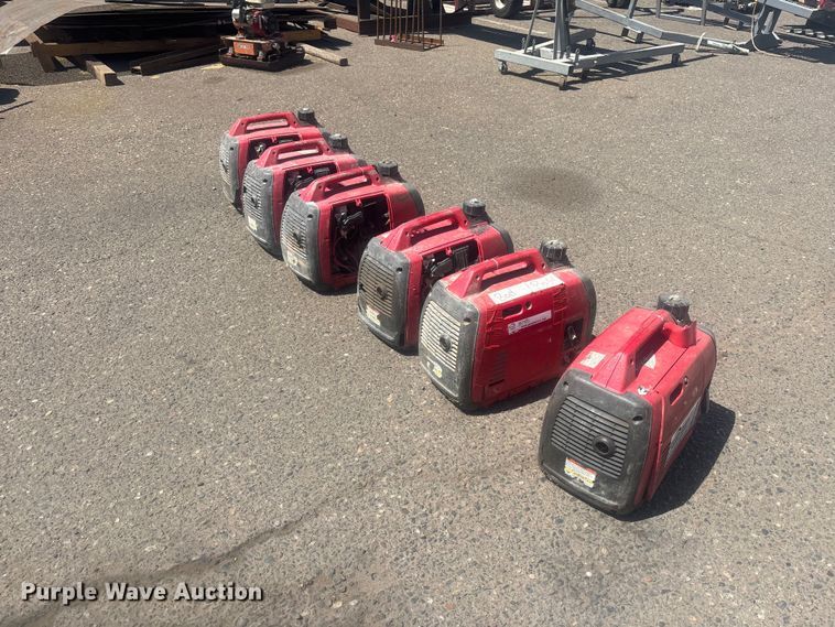 image for item FH7505 (6) Honda EU2000I generators
