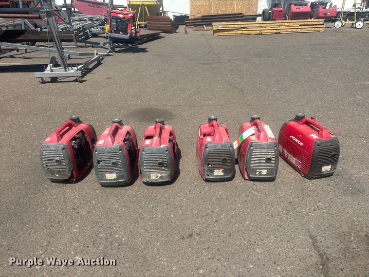 image for item FH7505 (6) Honda EU2000I generators