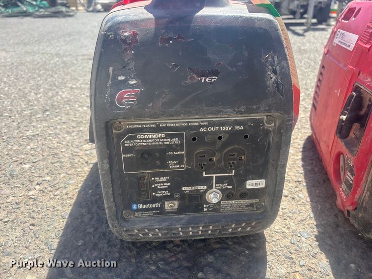 image for item FH7505 (6) Honda EU2000I generators