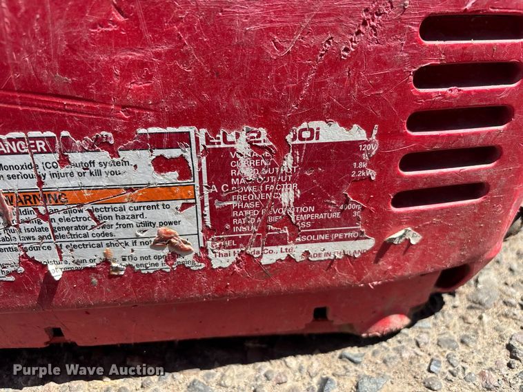 image for item FH7505 (6) Honda EU2000I generators