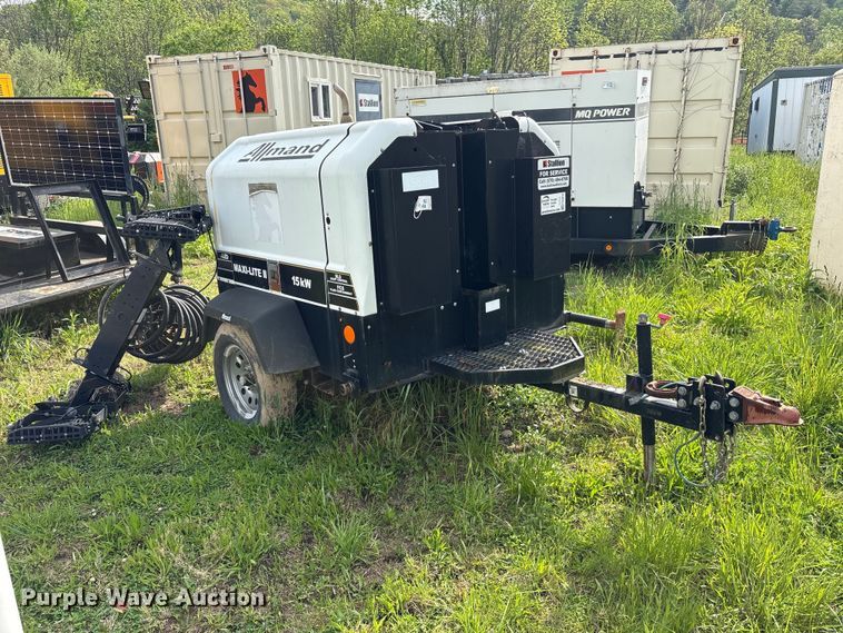 image for item FK2012 2018 Allmand Bros, Inc. Max-Lite II light plant