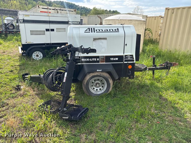 image for item FK2012 2018 Allmand Bros, Inc. Max-Lite II light plant