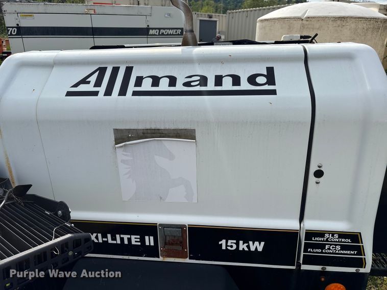 image for item FK2012 2018 Allmand Bros, Inc. Max-Lite II light plant