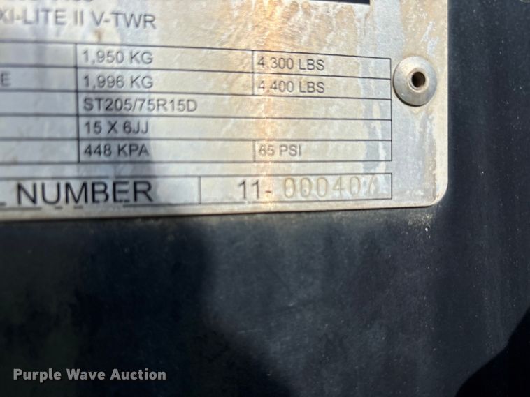 image for item FK2012 2018 Allmand Bros, Inc. Max-Lite II light plant